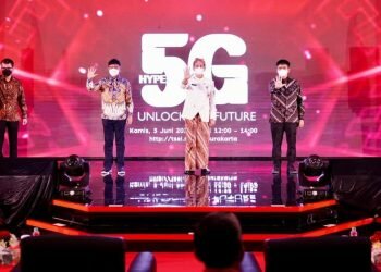 Dihadiri Gibran dan Johnny Plate, 5G Telkomsel Resmi Hadir di Solo