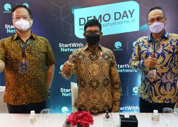 Hadiri Demo Day HUB.ID, Menkominfo Johnny Plate: Sangat Inovatif