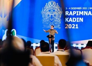 Buka Rapimnas, Presiden Jokowi Minta Kadin Implementasi Transformasi Ekonomi di Lapangan