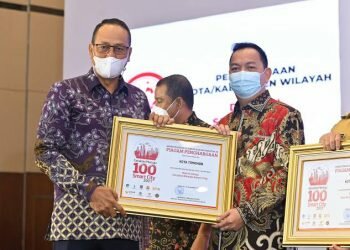 Tomohon Raih Gelar Smart City Kategori Smart Living dari Kominfo