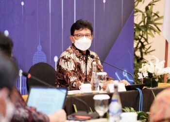 Jadi Enabler Masyarakat Industri 4.0, Menkominfo Johnny Plate: Perlu Komitmen dan Kolaborasi