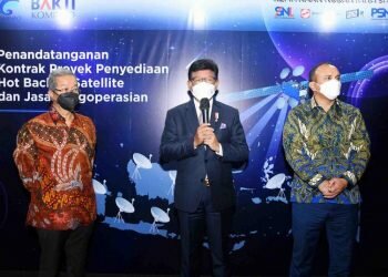 Menkominfo Johnny Plate: Pengadaan HBS Kebutuhan Telekomunikasi Nasional dan ASEAN