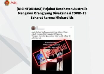 Viral Video Orang Divaksin Sekarat karena Miokarditis, Kominfo: Disinformasi!