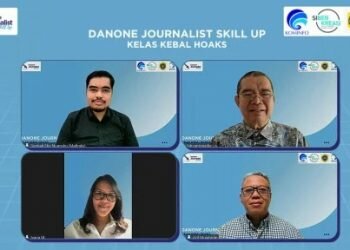 Danone Indonesia Gaet Kominfo Gelar Kelas Kebal Hoaks untuk Jurnalis