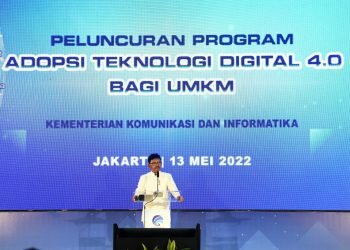 Percepat Digitalisasi UMKM, Menkominfo Johnny Plate Dorong Kolaborasi di 13 Kawasan