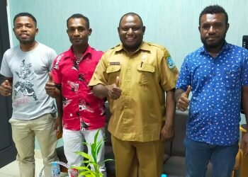 Pemuda Distrik Yokari Dukung Pembangunan Tower di Kampung