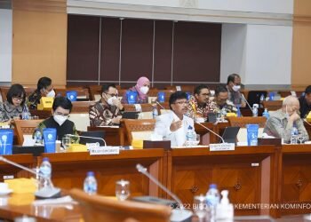 Menkominfo Johnny Plate Akan Alokasikan Anggaran Tahun 2023 Sesuai Harapan Rakyat