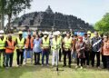 Percepat Penataan, Menkominfo Johnny Plate Evaluasi Infrastruktur TIK Candi Borobudur