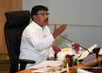 Wajah Baru Borobudur, Menkominfo Johnny Plate: Operator Seluler Bebenah Arsitektur TIK