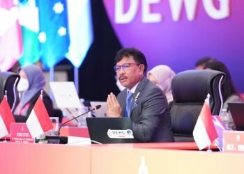Menkominfo Johnny Plate di DEWG G20: Ada Realitas Kesenjangan Digital yang Mengkhawatirkan