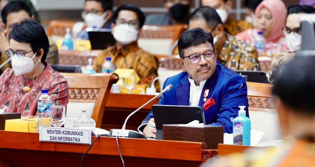 Menkominfo Johnny Plate Tegaskan Tugas Pokok Kominfo, Ini Kata BSSN