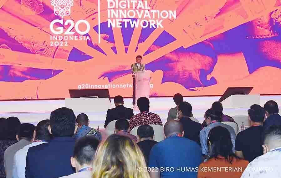 Ajak Delegasi G20 Optimalkan DIN, Menkominfo Johnny Plate: Solusi Pemulihan Global