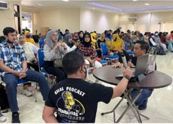 Dukung Masyarakat Inklusif, Kominfo-Unesa Gelar Kelas Podcast Disabilitas