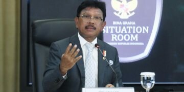 Menkominfo Johnny Plate: Presiden Ambil Langkah Cepat dan Sigap Tangani Pandemi