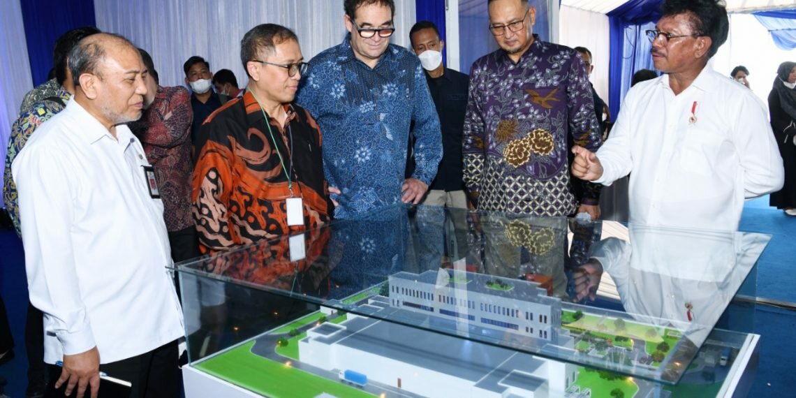 Bangun PDN Pertama, Menkominfo Johnny Plate: Dibiayai Pemerintah Prancis dengan Beragam Spesifikasi Memadai