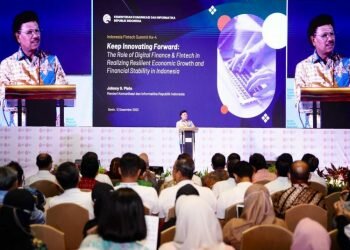 Menkominfo Johnny Plate: Lima Segmen Fintech Indonesia Capai CAGR 39%