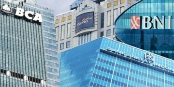 Saham 4 Bank Raksasa Indonesia Kompak Melemah