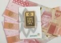 Harga Emas Batangan Antam Turun Rp10.000
